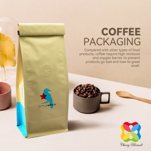 Kaffi Verpakung Sak