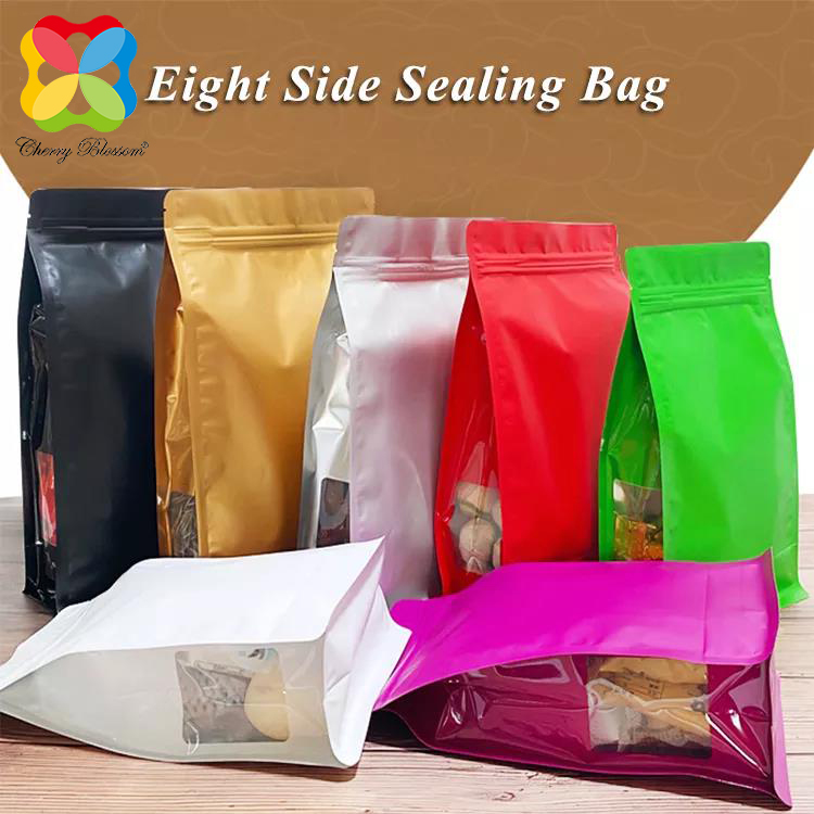 Isikhwama se-Aluminium Foil Eight Side sealing bag (1)