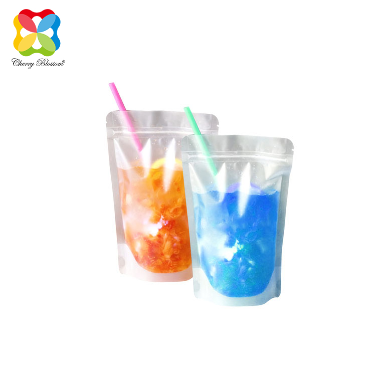 Disposable Sealable Stand Up Drink Water Pouch (1)