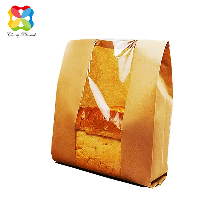 ब्रेड बैग प्लास्टिक बैग सेल्फ-सपोर्टिंग बैग सैंडविच पैकेजिंग धर्मा स्टिक पैकेजिंग अनुकूलित पैकेजिंग ब्रेड सीलबंद जेब
