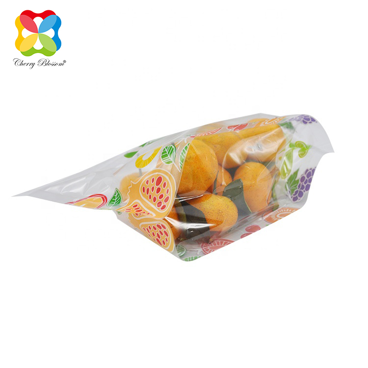 Ruit sac d'emballage sac d'emballage pochette debout avec sac de fruits à fermeture éclair