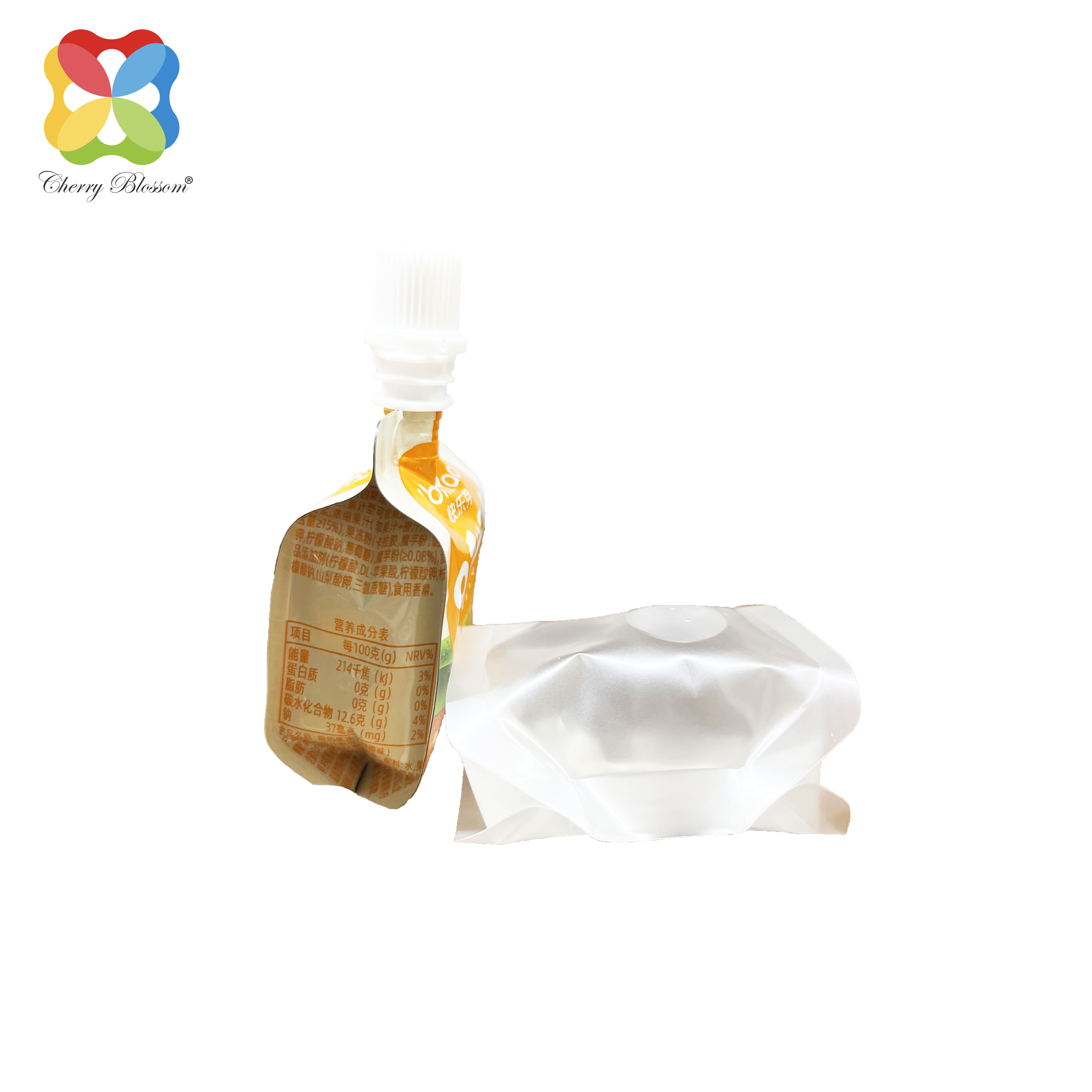 tuit pouch jelly ferpakking iten ferpakking tuit tassen oanpaste printing Liquid Pouch Packaging