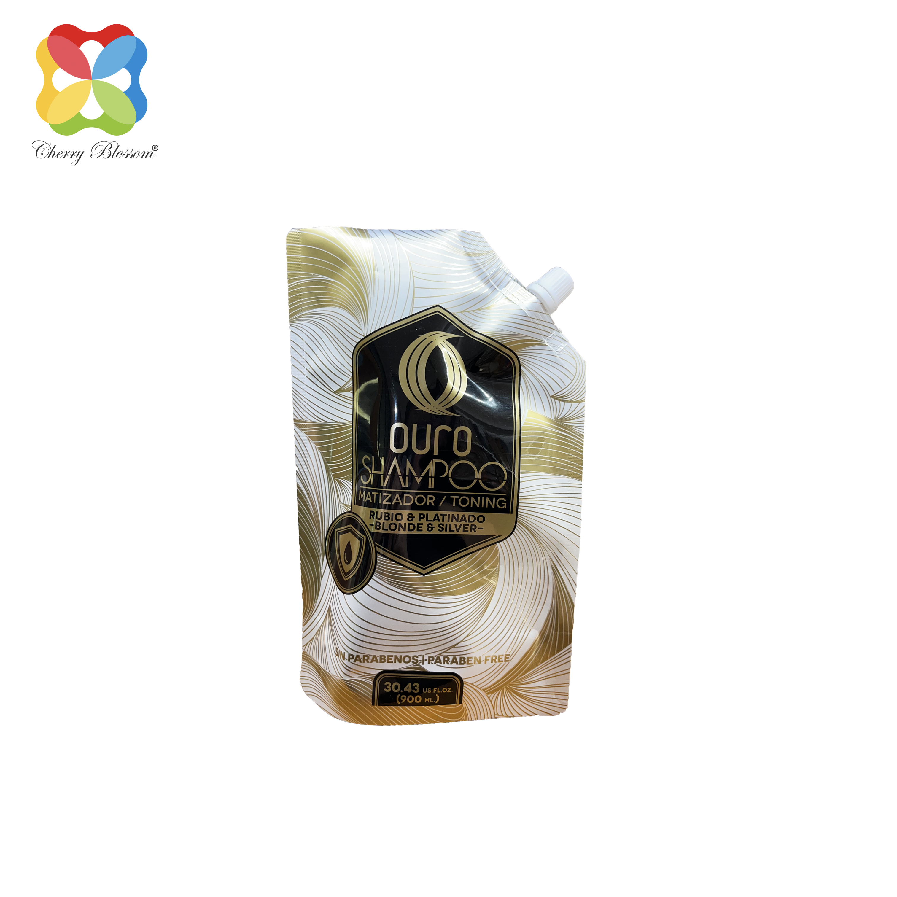 Tumayo gamit ang Spout Customized Gravure Printing Shampoo Packaging spout pouch packaging bag