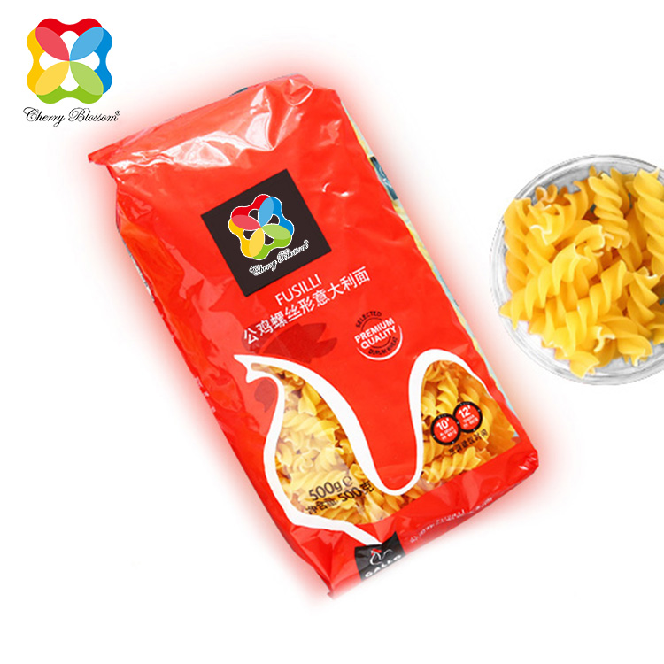 Italian pasta Noodle packaging Customized printing Packaging bag Italian pasta Macaroni Food packaging spaghetti pasta