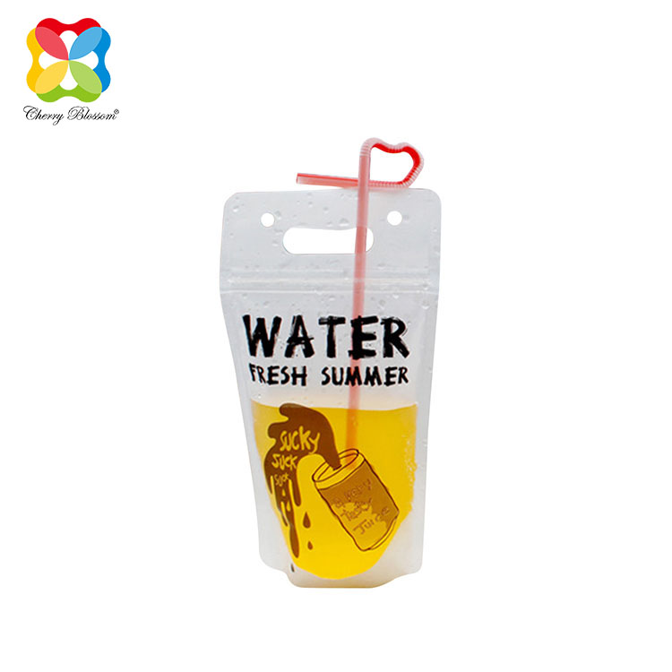 Disposable Sealable Stand Up Drink Water Pouch (4)